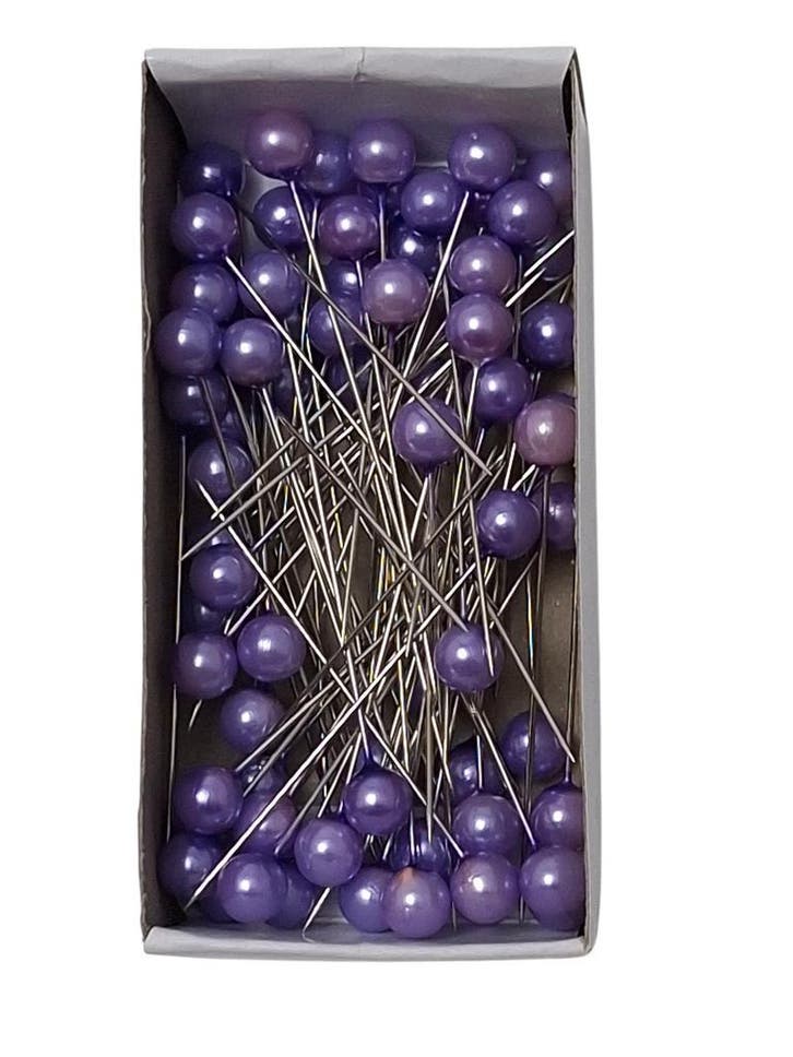 Parelspelden Push pin Lila 8 mm Set 72, Maison & Meubles, Accessoires pour la Maison | Plantes & Fleurs artificielles