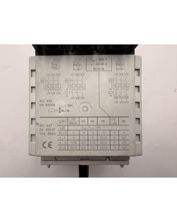 MOELLER ZM- 2.4 -PKZ2 (230V50HZ,240V60HZ) 058, Zakelijke goederen, Machines en Bouw | Houtbewerking, Verzenden