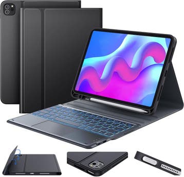 iPad Toetsenbordhoes QWERTZ -42% Retour deal! Sla je slag, Informatique & Logiciels, Ordinateurs & Logiciels Autre, Verzenden