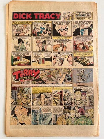 Terry and the Pirates - Dick Tracy - 15 Krantenpaginas -, Boeken, Nieuw