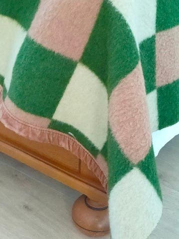 Grote plaid. Bedsprei. - Deken - 233 cm - 217 cm