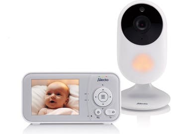 Alecto DVM2028 - Babyfoon met Camera - 2,8 inch Scherm -, Verzenden, Zo goed als nieuw