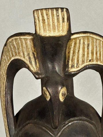 Mask - Guro - Ivoorkust - houten maskersnijwerk (Zonder