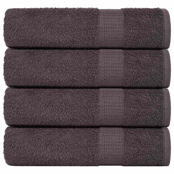 vidaXL Badhanddoeken FROGN 4 st 100x150 cm 360 g/m², Verzenden, Nieuw