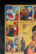 Icoon - Russische orthodoxe icoon The Feodorovskaya Icon of