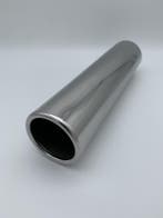 RVS  Ronde eindstuk 3 inch rolled edge ( 30cm lang ), Ophalen of Verzenden