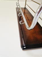 Porte-manteau - Bois, Chrome - Design du milieu du XXe