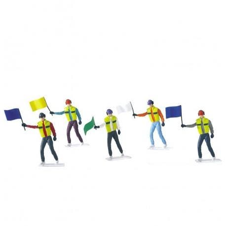 Set van 5 Marshals - Carrera - 21115, Hobby en Vrije tijd, Modelbouw | Figuren en Diorama's, Verzenden