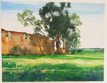 Günter Löper (1916-1993) - Orientalische Landschaft