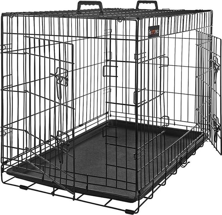 Hondenkooi - hondenhol - bench -107 x 70 x 78 cm - metaal -, Dieren en Toebehoren, Honden-accessoires, Verzenden