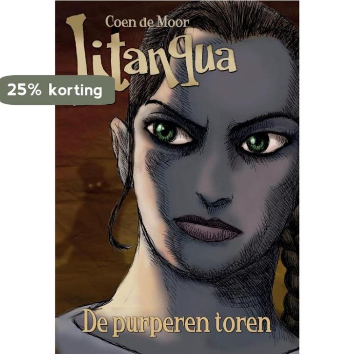 De purperen toren / Litanqua / 1 9789082730302 Coen De Moor, Boeken, Fantasy, Gelezen, Verzenden