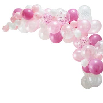 Roze Ballonnenboog DIY Set, Verzenden, Nieuw