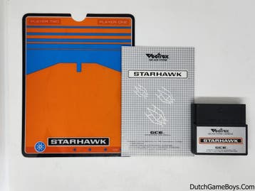Vectrex - GCE - Starhawk + Overlay + Manual, Consoles de jeu & Jeux vidéo, Verzenden