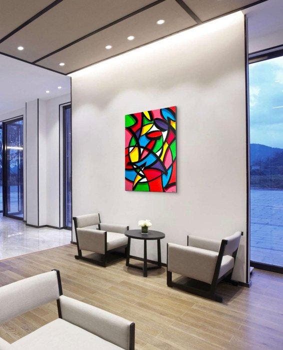 BELZAC (1984) - INFINITY, Antiquités & Art, Art | Peinture | Moderne