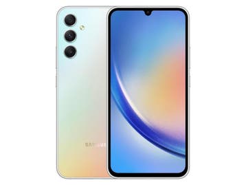 Samsung Galaxy A34 - Zilver - 256 GB - Dubbele fysieke, Verzenden