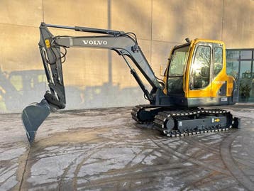 Veiling: Rupsgraafmachine Volvo EC55B Diesel 2010, Ophalen