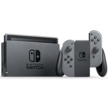 Nintendo Switch Console Set Grijs V1 (Nette Staat), Games en Spelcomputers, Spelcomputers | Nintendo Switch, Ophalen of Verzenden