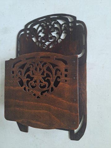 Jugendstil Brievenbus - mobelfabrik H Schlotbach. -