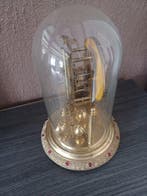 400-dagen klok - kern - Vintage brons glas - 1970-1980 -, Antiek en Kunst, Antiek | Klokken