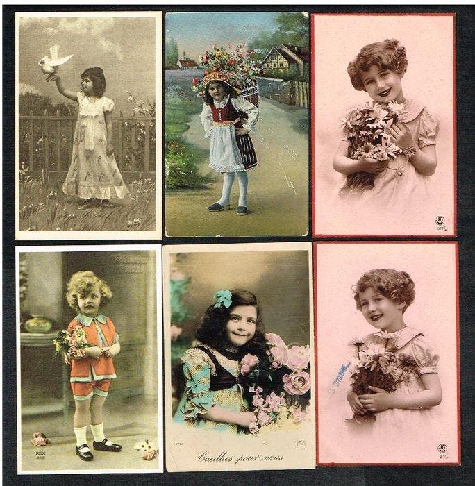 Diversen - Een verzameling van 199 ansichtkaarten afgebeeld, Verzamelen, Postkaarten | Buitenland