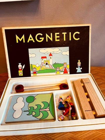 Bordspel - MAGNETIC - Hout