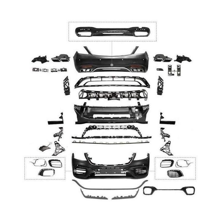 Bodykit voor mercedes s-klasse w222 facelift, Auto-onderdelen, Carrosserie, Nieuw