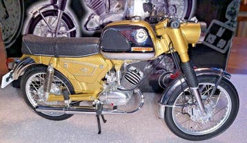 Schuco 1:10 - Moto miniature - ZÜNDAPP KS 50 SPORT, Nieuw