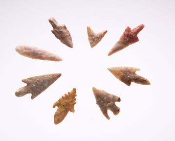 Neolithic tenere flint Pijlpunt (Zonder minimumprijs)