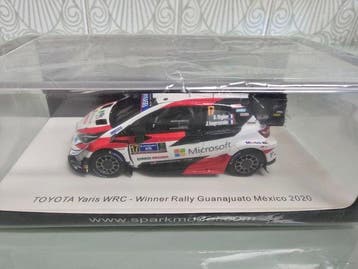 Spark 1:43 - Voiture de course miniature - Toyota Yaris WRC-