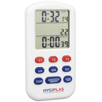 Kookwekker | Digitaal | 20 uur. | Drievoudige Timer |, Verzenden, Nieuw in verpakking