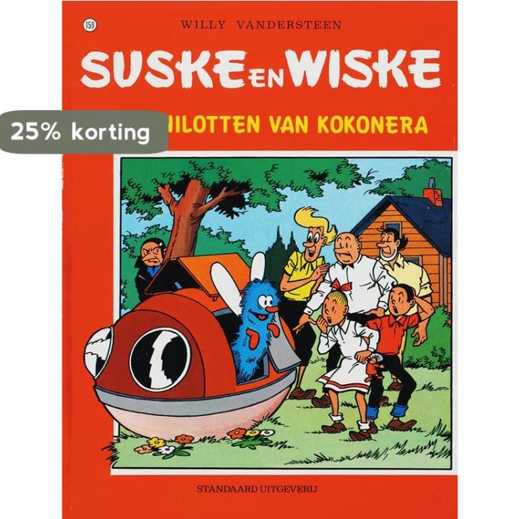 de Minilotten van Kokonera / Suske en Wiske / 159, Boeken, Stripverhalen, Gelezen, Verzenden
