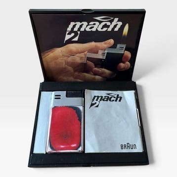 Braun - Mach 2 - Zonder minimumprijs - Aansteker - Aluminium, Nieuw