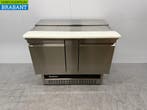 RVS Inomak Saladette 2 Deuren 108 cm 230V Horeca, Ophalen of Verzenden
