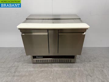 RVS Inomak Saladette 2 Deuren 108 cm 230V Horeca, Ophalen of Verzenden, Nieuw in verpakking