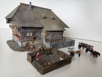 Faller H0 - 130366 - Décor de train miniature (65) - Ferme