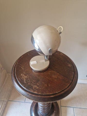 Lampe à poser en forme de globe - Chrome, Métal - Goffredo