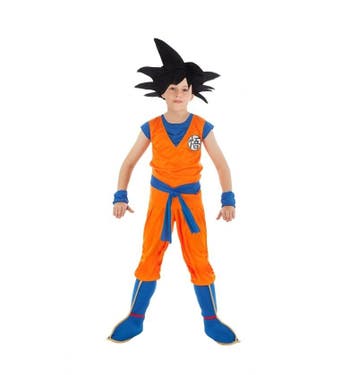 Kostuum Goku Saiyan Dragon Ball Z Kind, Kinderen en Baby's, Verzenden, Nieuw