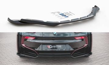 Maxton Design Splitter Achter Glans Zwart BMW I8 B3691, Auto-onderdelen, Nieuw, Achter, BMW