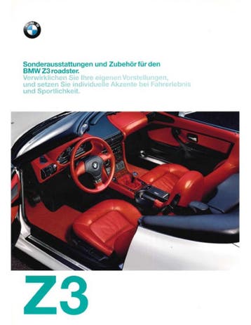 1997 BMW Z3 ROADSTER SPECIALE BENODIGHEDEN & ACCESSORES BR.., Ophalen of Verzenden