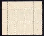 China 1952 - Originele afdruk van het hoekblok met