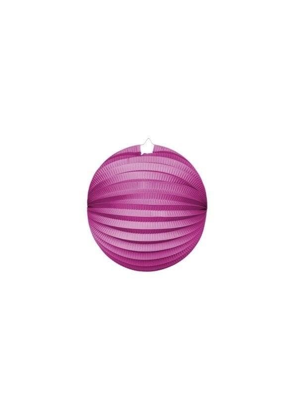 Fuchsia Lampion 25cm, Hobby en Vrije tijd, Feestartikelen, Nieuw, Verzenden