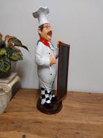 Beeld, 100 cm high cook of baker - 100 cm - papier- maché, Antiek en Kunst