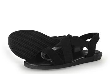 Graceland Sandalen in maat 39 Zwart, Verzenden, Zwart, Sandalen of Muiltjes, Zo goed als nieuw