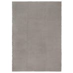 Grijs Katoen Vloerkleed 200x300cm | Retour Deal | Nu Snel, Verzenden