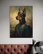 Andrea Di Martino ANDSAL 1991 - Doberman in Pickelhaube -