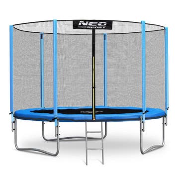 Trampoline 244cm incl. ladder: Tweede kansje! OP=OP, Verzenden, Zo goed als nieuw