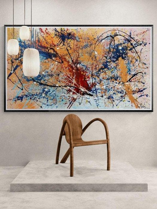 Luc Mora - Expression - XXL, Antiek en Kunst, Kunst | Designobjecten