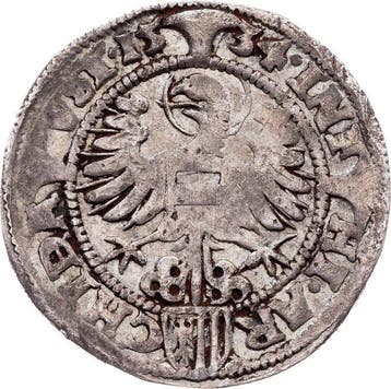 Oostenrijk. Ferdinand I. Groschen 1534, Postzegels en Munten