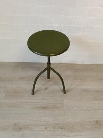 Tabouret - Acier, Métal - Réglable en hauteur.