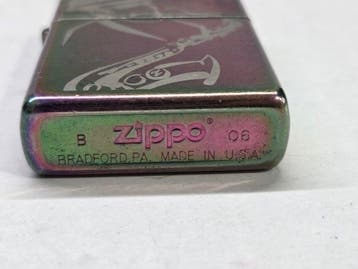Zippo - Saxofonista Jazz - Zonder minimumprijs - Aansteker -, Nieuw